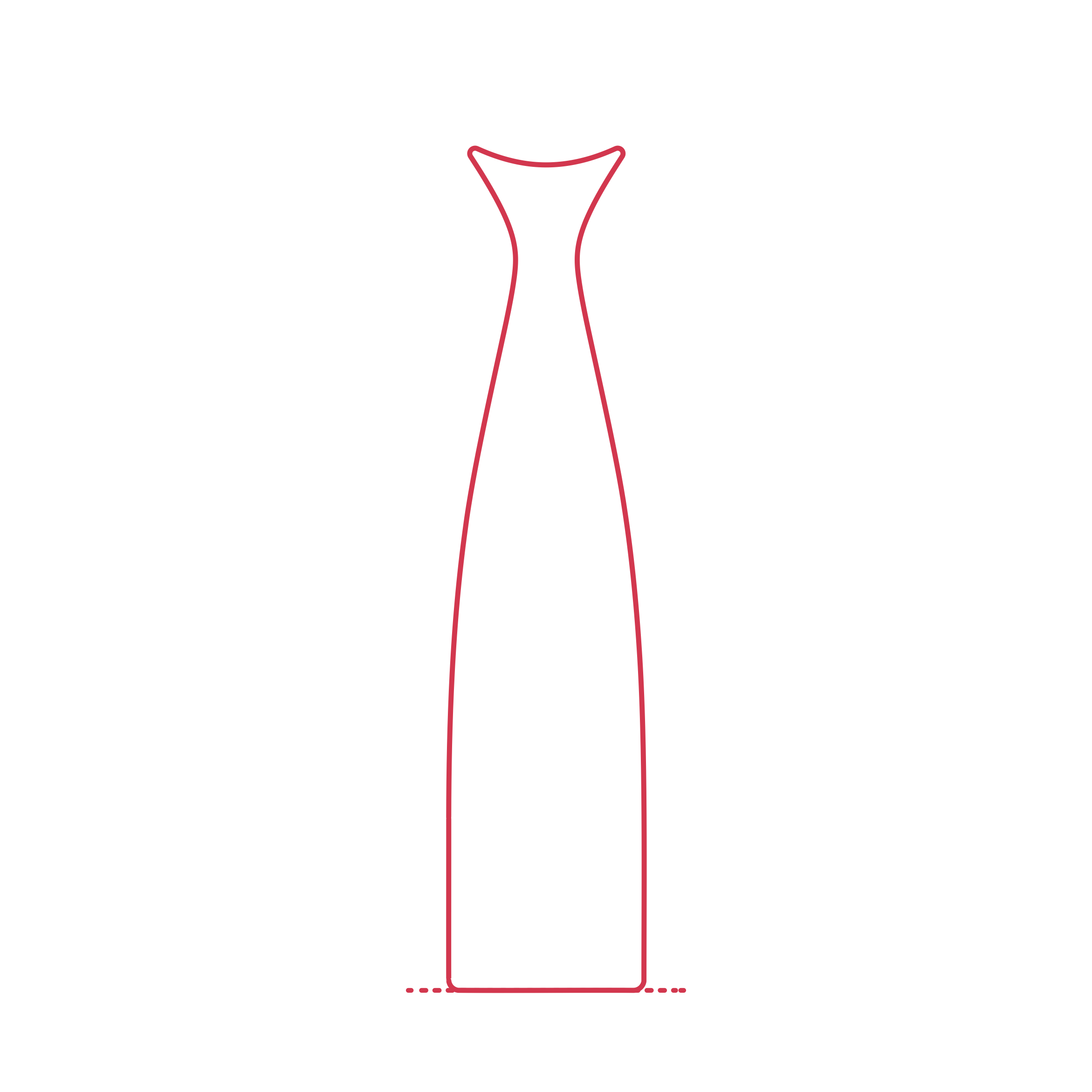 Objects Decorative Vases Jenev Vase Tall Vinyl Svg File Free Vectors